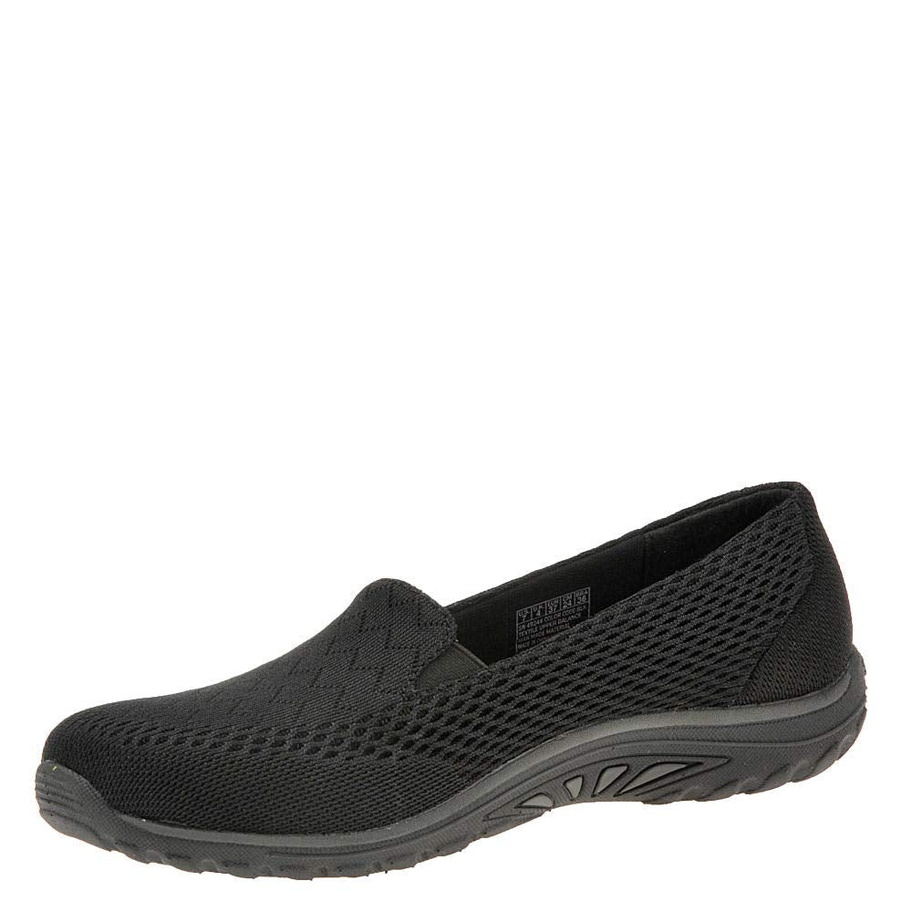 Skechers USA Reggae FestWillows Womens Slip On 10 BM US Black