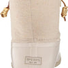 Sperry Women's Saltwater Snow Boot, Ivory Sparkle, 7 M US