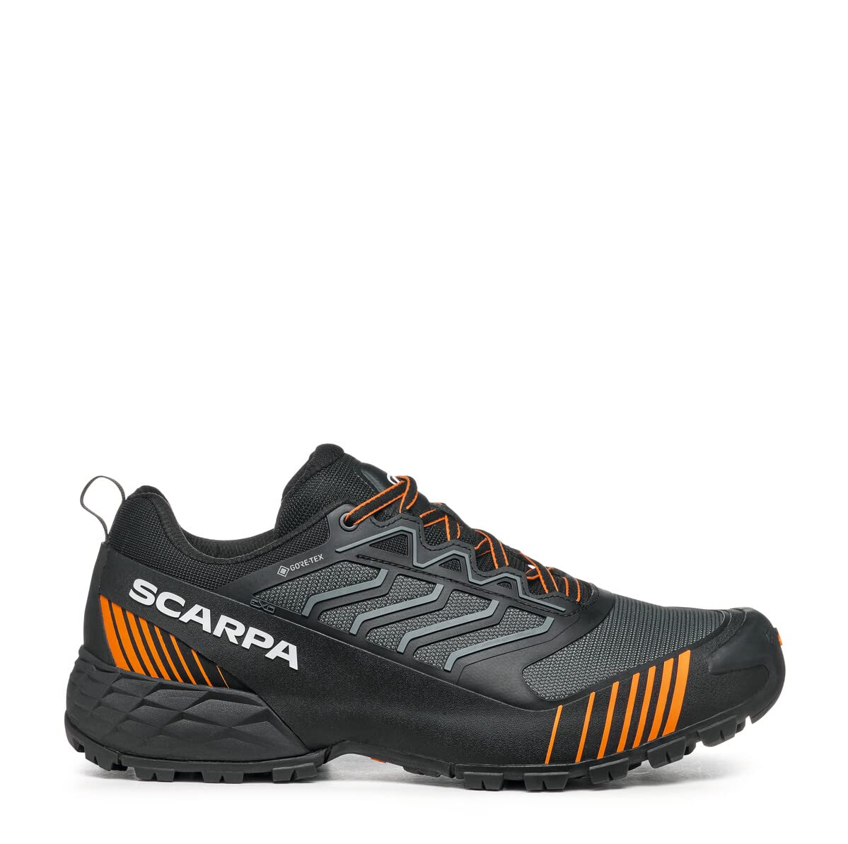 SCARPA Men's Ribelle Run XT GTX Waterproof Gore-Tex Trail Shoes for Trail Running and Hiking - Anthracite/Tonic - 11.5 Women/10.5 Men
