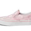 Vans Unisex Classic Slip-On Little Kid Satin Rose Pink/White 1.5 Medium