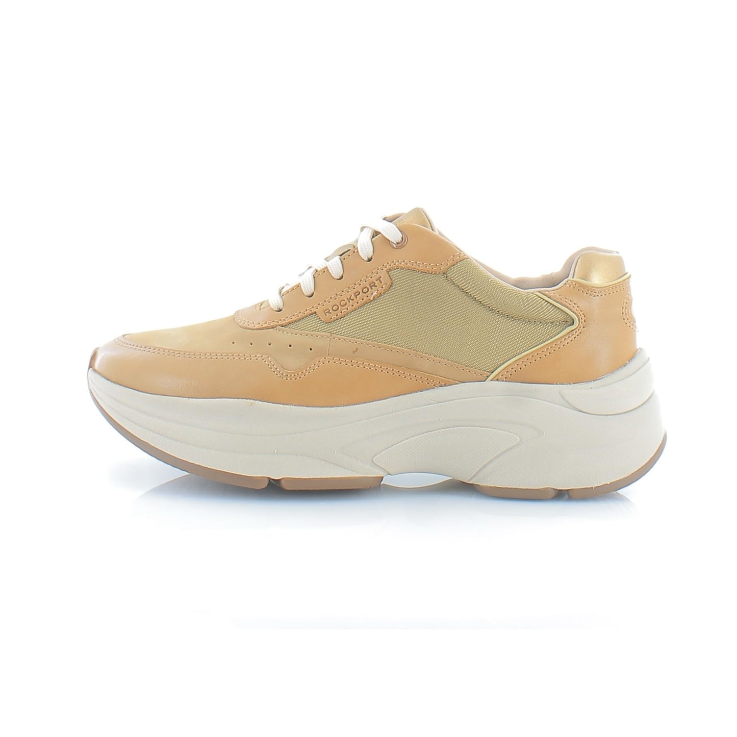 Rockport Prowalker Premium Honey Leather/Nubuck/Textile 7.5 W (C)