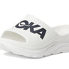Hoka Unisex Ora Athletic Slide White/Black Men's 6, Women's 8 Medium