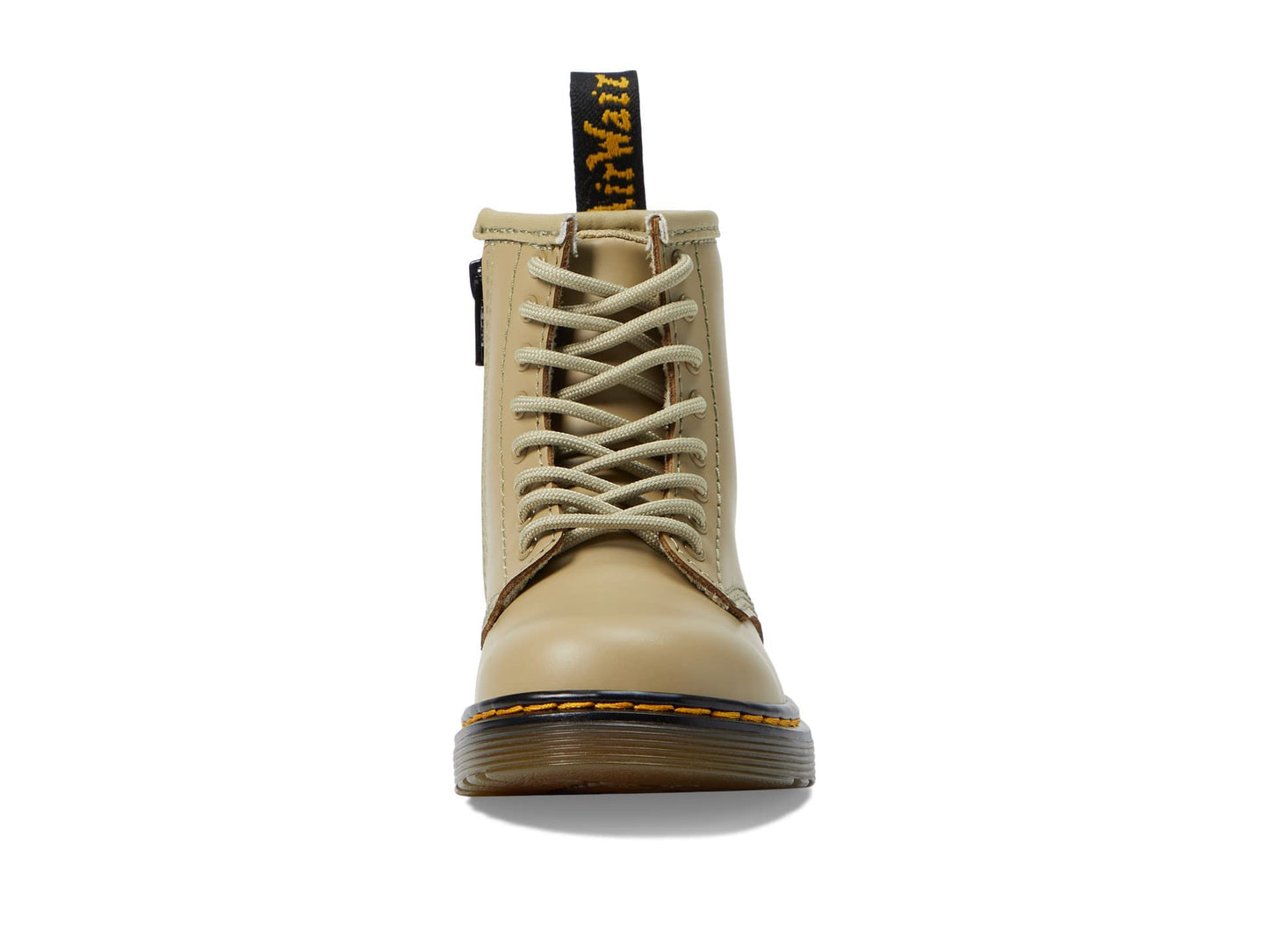 Dr. Martens 1460 Lace Up Fashion Boot (Toddler) Pale Olive 9 UK (US 10 Toddler) M