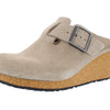 Birkenstock Womens Fanny Clog, Taupe, 9-9.5 Narrow