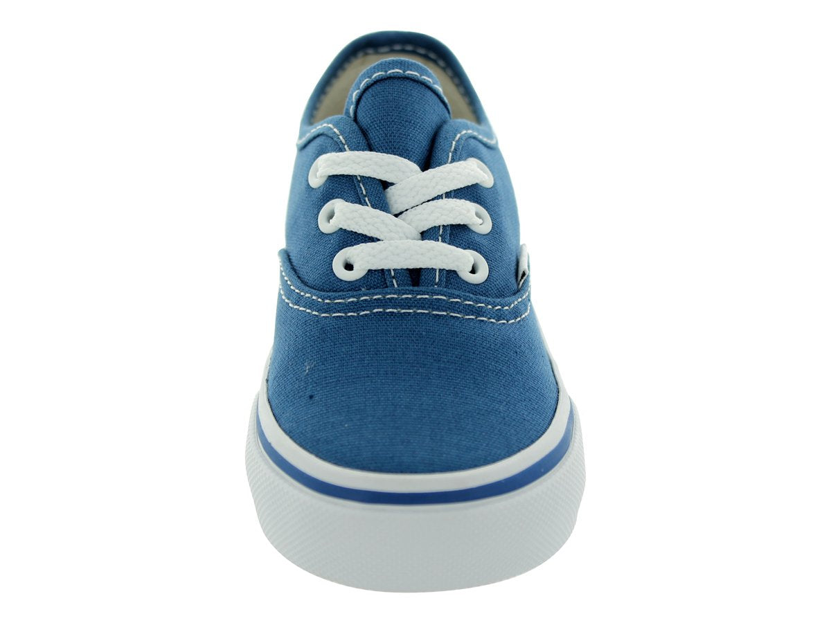 Vans Kid's Authentic Skate Shoe (Toddler) Size 6 Navy/White