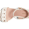 Cole Haan Women's Chain Heeled Sandal, Soft Gold Leather, 10