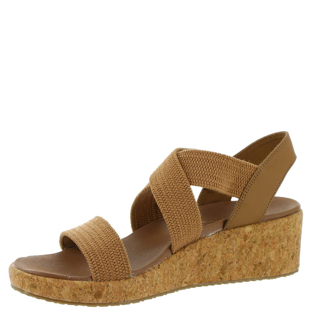 Skechers Women's Arch Fit Beverlee - Love Stays, Tan, 6