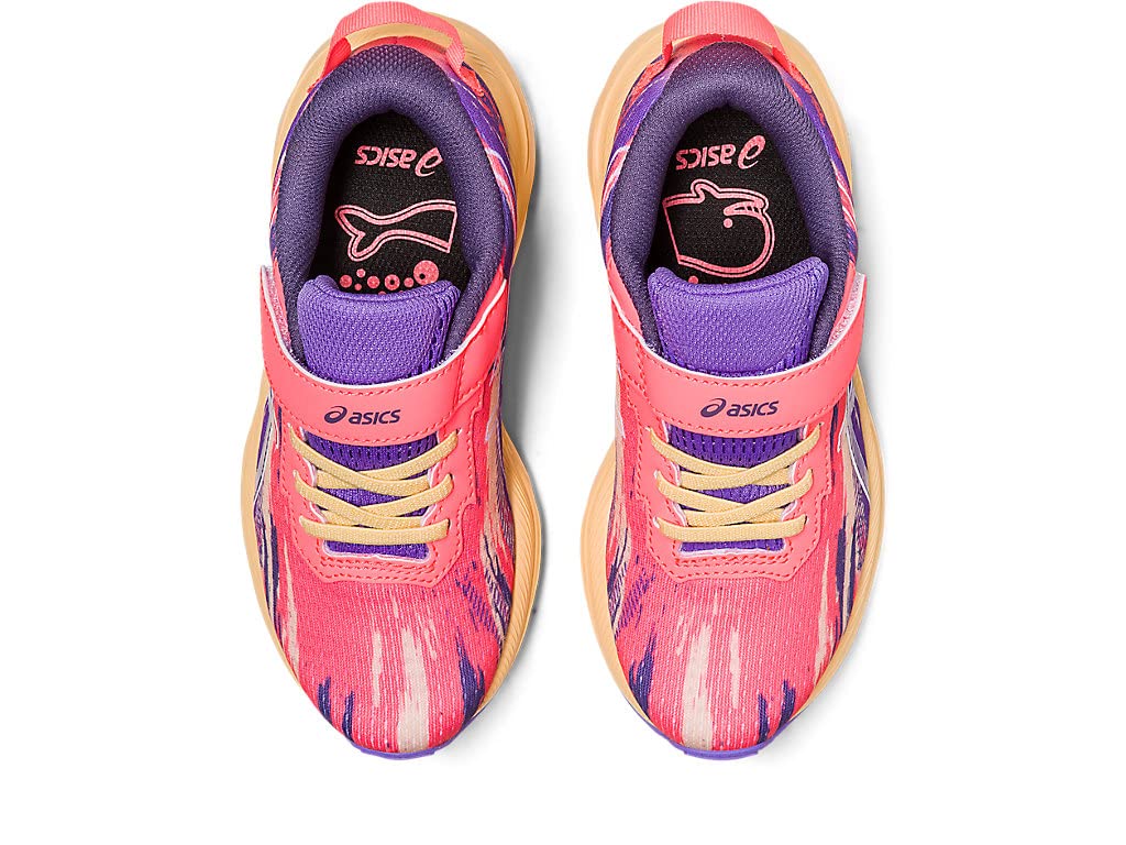 ASICS Kid's PRE Noosa TRI 13 Pre-School Running Shoes, 2.5, Blazing Coral/White