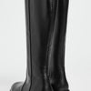 Stuart Weitzman Women's Soho Lite Zip Boots, Black, 7 Medium US