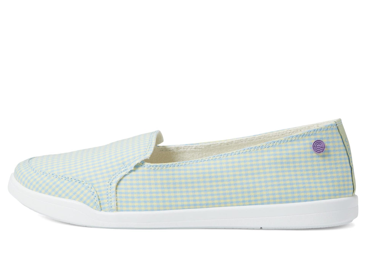Vionic Beach Manzanita Aqua Gingham 7.5 M