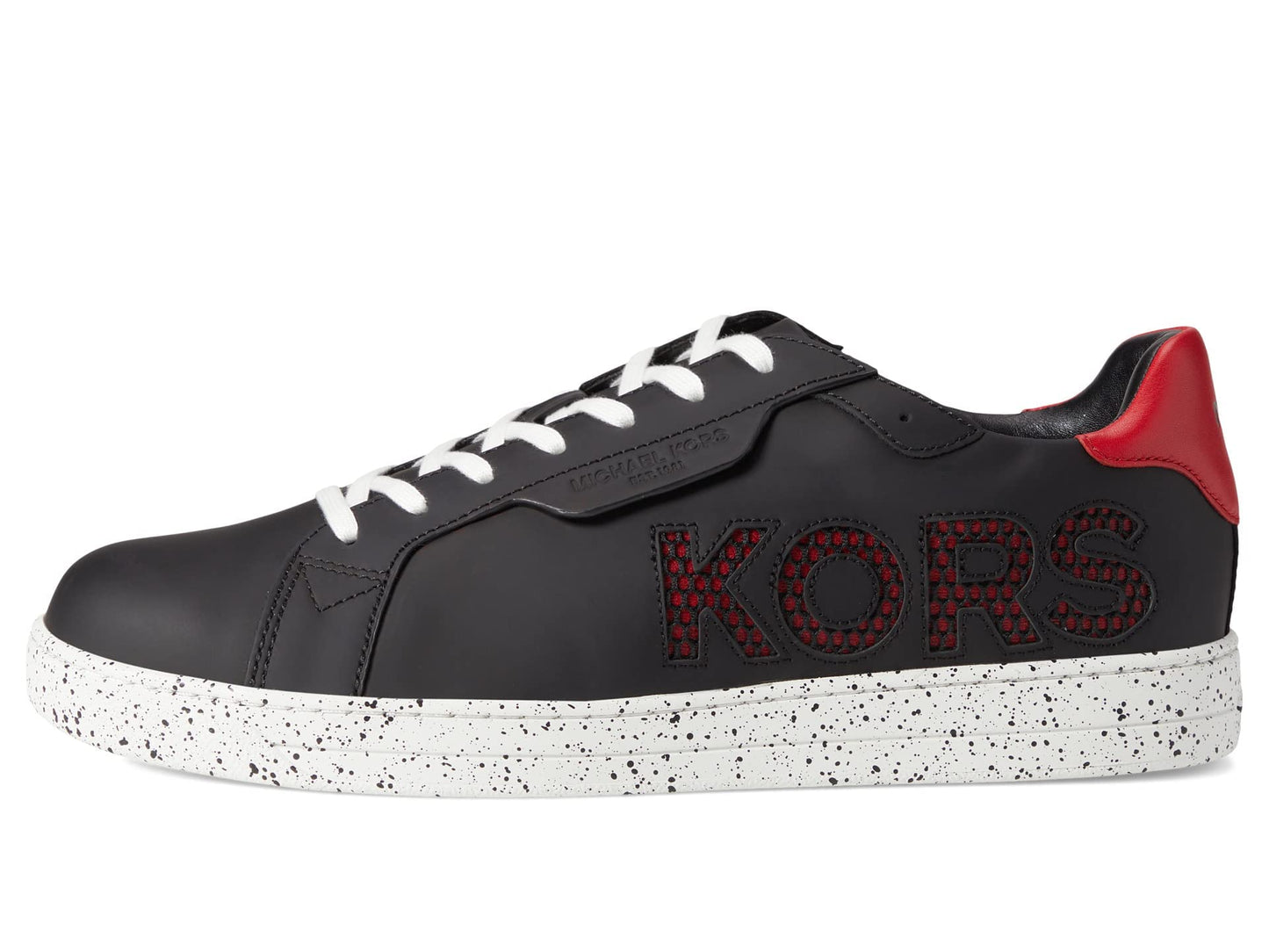 Michael Kors Keating Lace Up - Sneakers for Men - Durable Rubber Outsole - Soft Textile Lining - Leather Upper Camel 12 M
