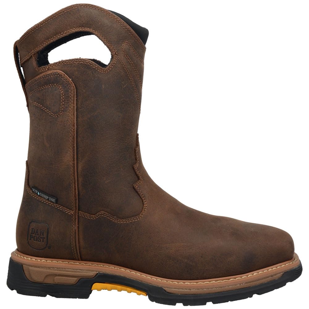 Dan Post Thunderhead - Waterproof Tan Leather 8.5 E - Wide