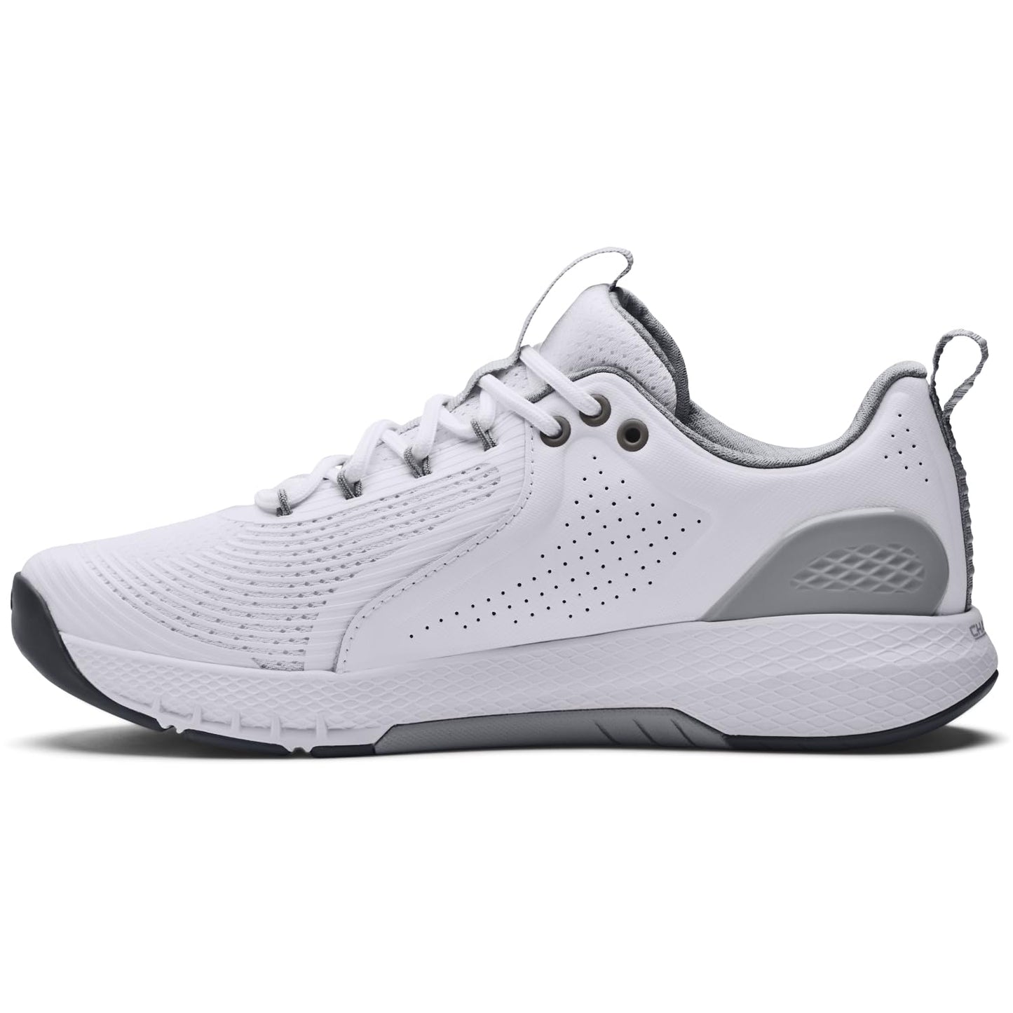 Under Armour Men's Charged Commit Tr 3, White (103)/Mod Gray, 11.5 M US
