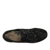 Taos Cobbler Black Printed Suede 6