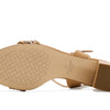 JOSIE BLOCK HEEL SANDAL (65MM), BRITISH TAN LEATHER, 8-B US