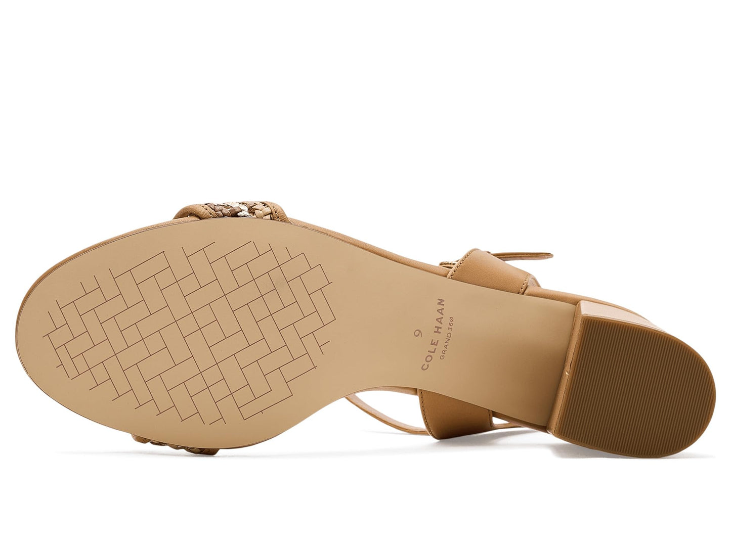 JOSIE BLOCK HEEL SANDAL (65MM), BRITISH TAN LEATHER, 8-B US