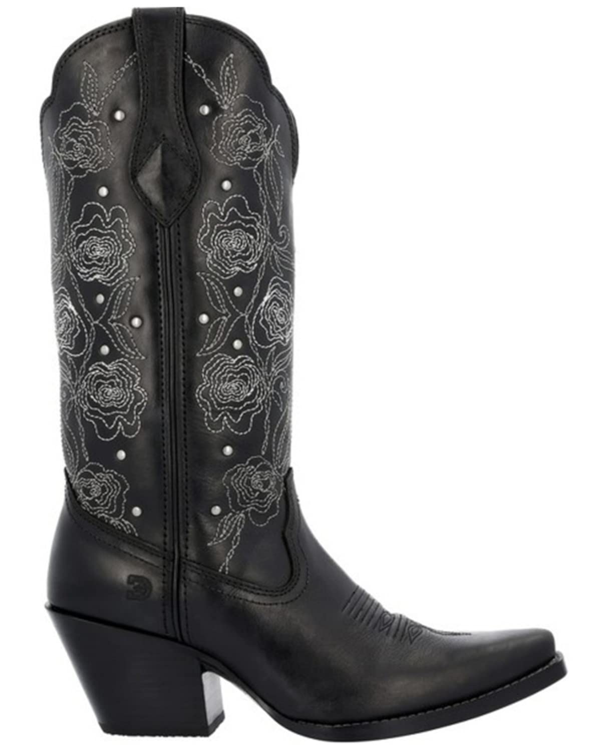 Durango Crush Women’s Black Rosewood Western Boot Size 11(M)