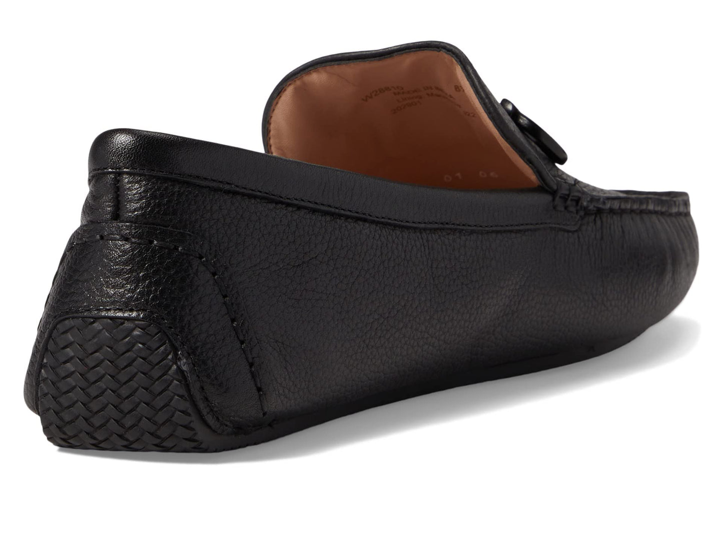Cole Haan Tully Driver Black Leather 7.5 B (M)