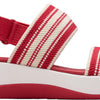 Clarks CloudSteppers Women's Arla Stroll Sandal, Cherry, 5 M US