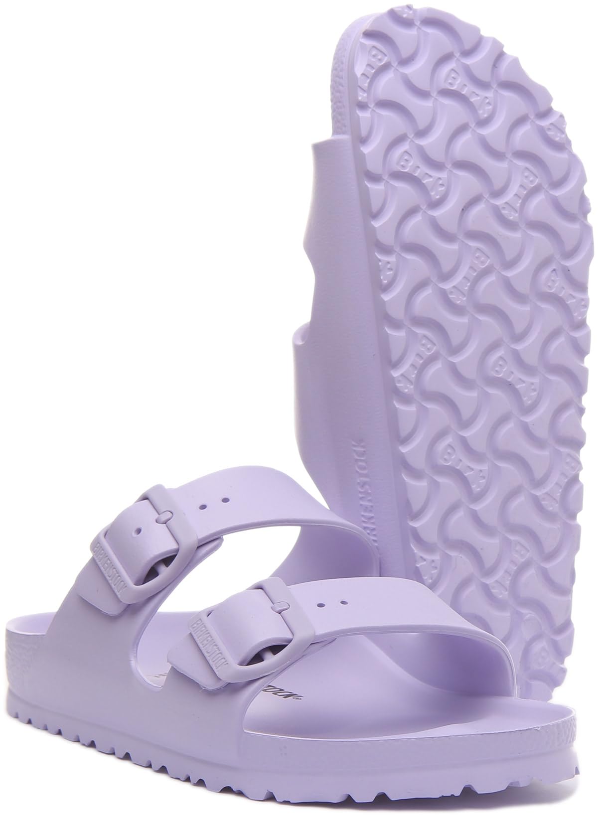 Birkenstock Girl's Arizona Sandal, Purple Fog, 6 us