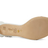 Stuart Weitzman Nudist Bow 75 Sandal White 9.5 B