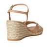 Stuart Weitzman Womens Dayna Espadrille Wedge Adobe/Natural 9 Medium