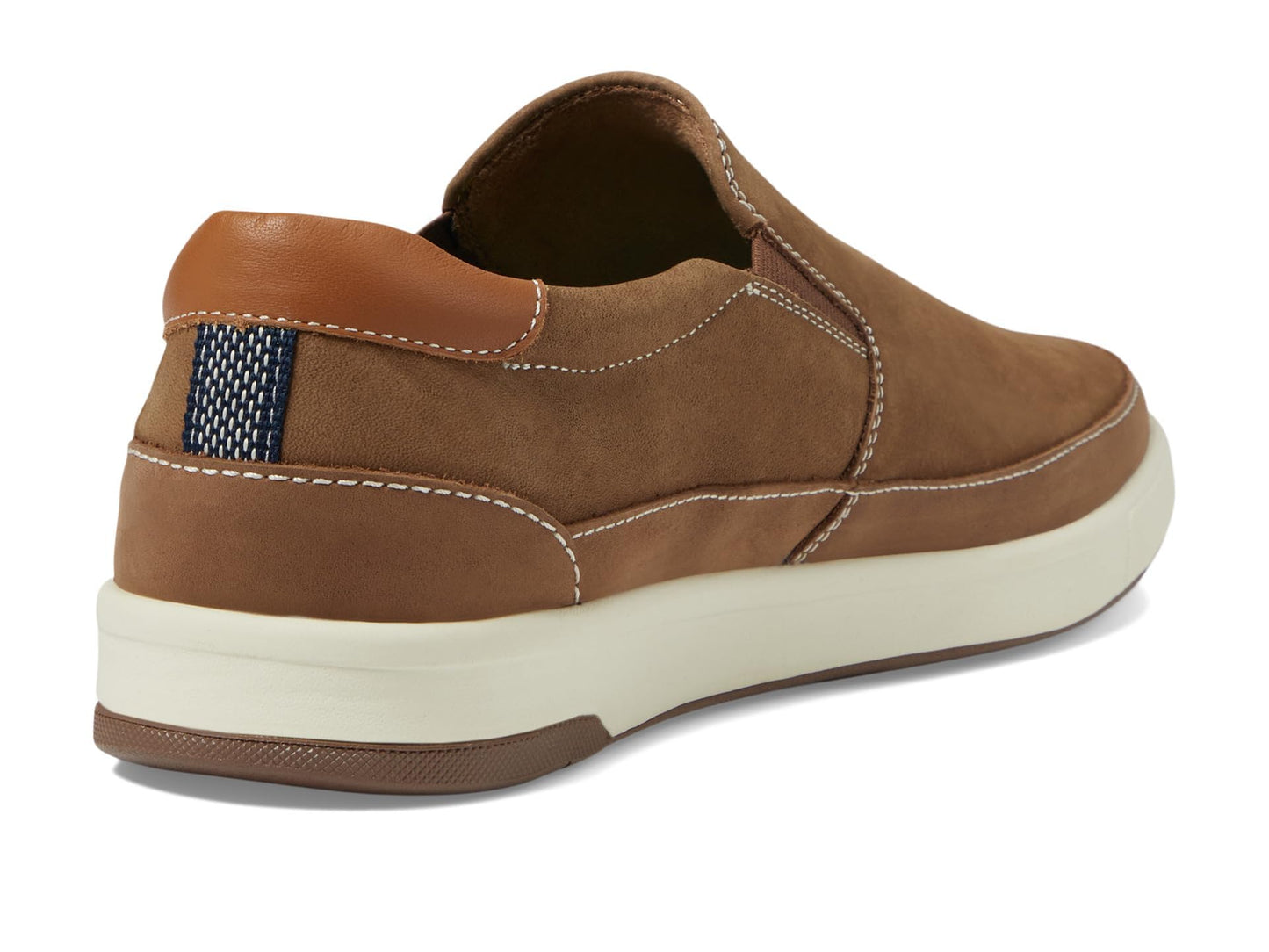 Florsheim Men's Crossover Double Gore Slip-On, Mushroom, 12 W