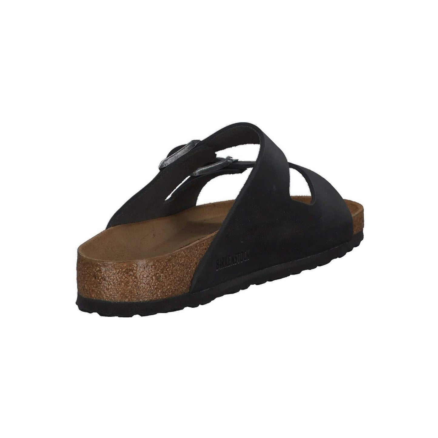 Birkenstock BIRK-552111 Arizona Leather Sandals, Black, 43 (US Men's 10)
