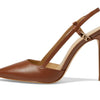 Michael Kors Veronica Sling Pump Luggage 8.5 M