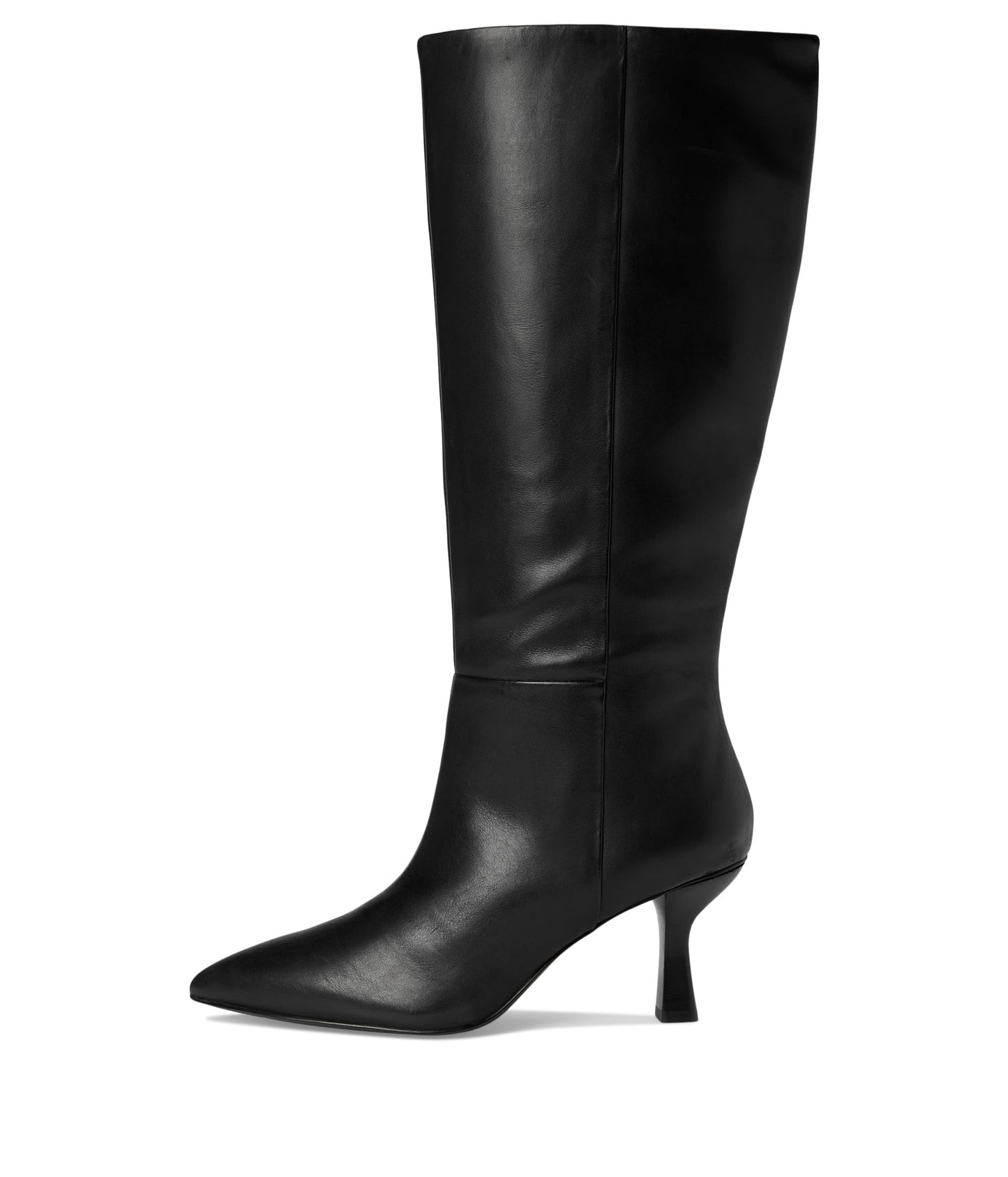 Madewell Women's Justine Tall Boot Extended Calf Fashion, True Black, 10.5