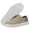 HEYDUDE Men's Conway Craft Slip On Sneaker, White Size 13 | Lightweight Casual Shoe with Elastic Laces