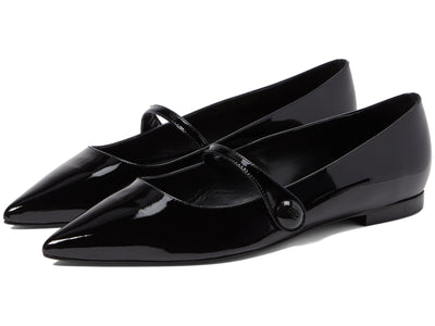 Stuart Weitzman SW Mary Jane Flat Black 7 B