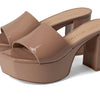 Stuart Weitzman Squarehigh Platform 95 Slide Fawn 9 B