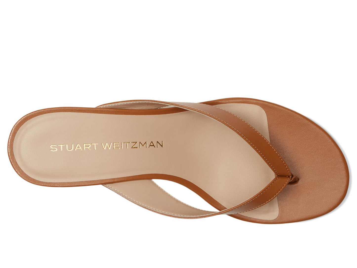 Stuart Weitzman Women's Rio Sleek Sandals 35 Macchiato 9 Medium
