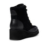 Cole Haan Women's Zerogrand City Wedge Hiker Ankle Boot, Black/Black Waterproof, 8 Wide