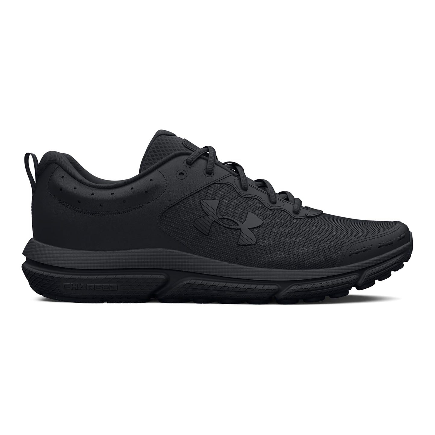 Under Armour Women's Charged Assert 10, (002) Black/Black/Black, 12, US