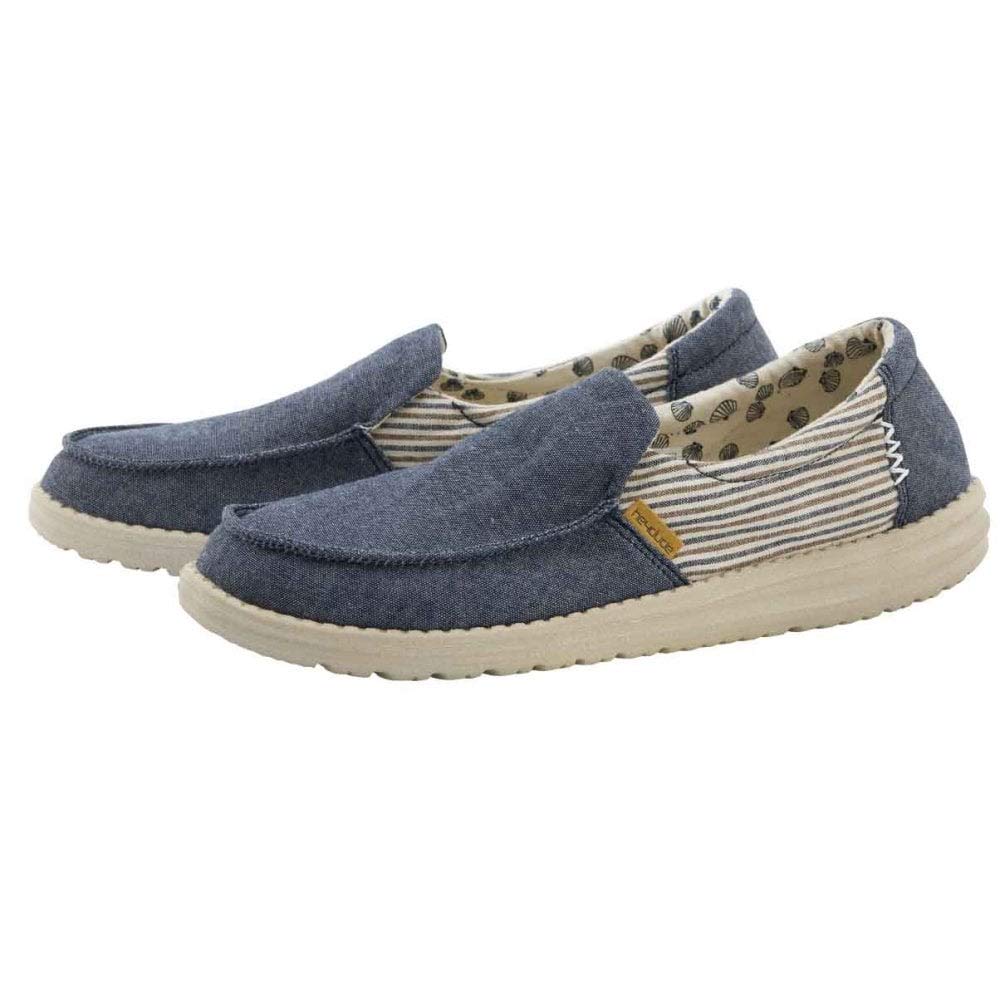 Hey Dude Women's Wendy Sox Shoes - Multiple Colors (10, Blue Barbados, Numeric_10)