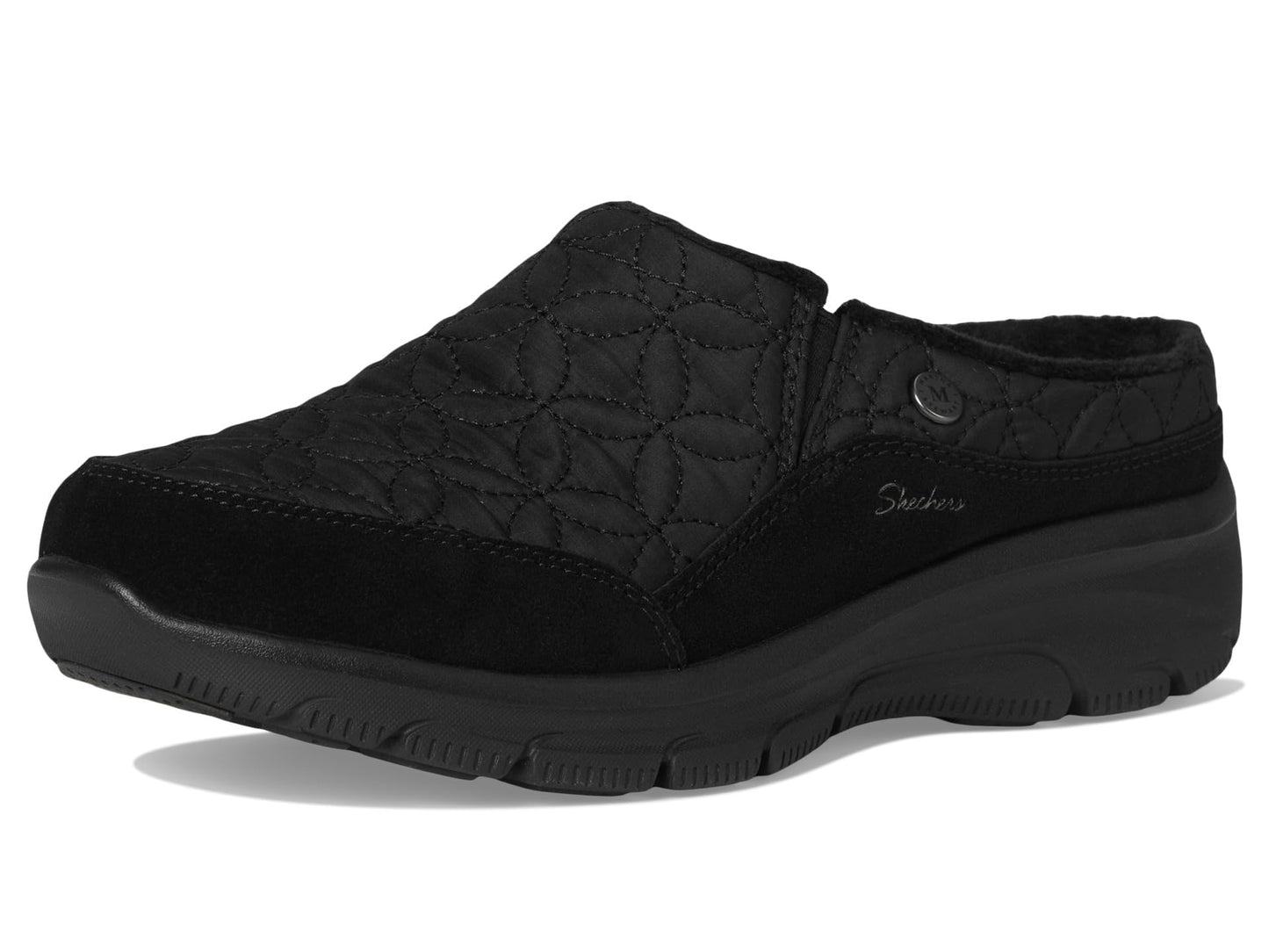 Skechers Womens Martha Stewart - Easy Going - Puffer Road Black/Black 9.5 Medium