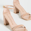 Stuart Weitzman Women's Nudistcurve 75 Block Sandals, Adobe, Tan, 11 Medium US