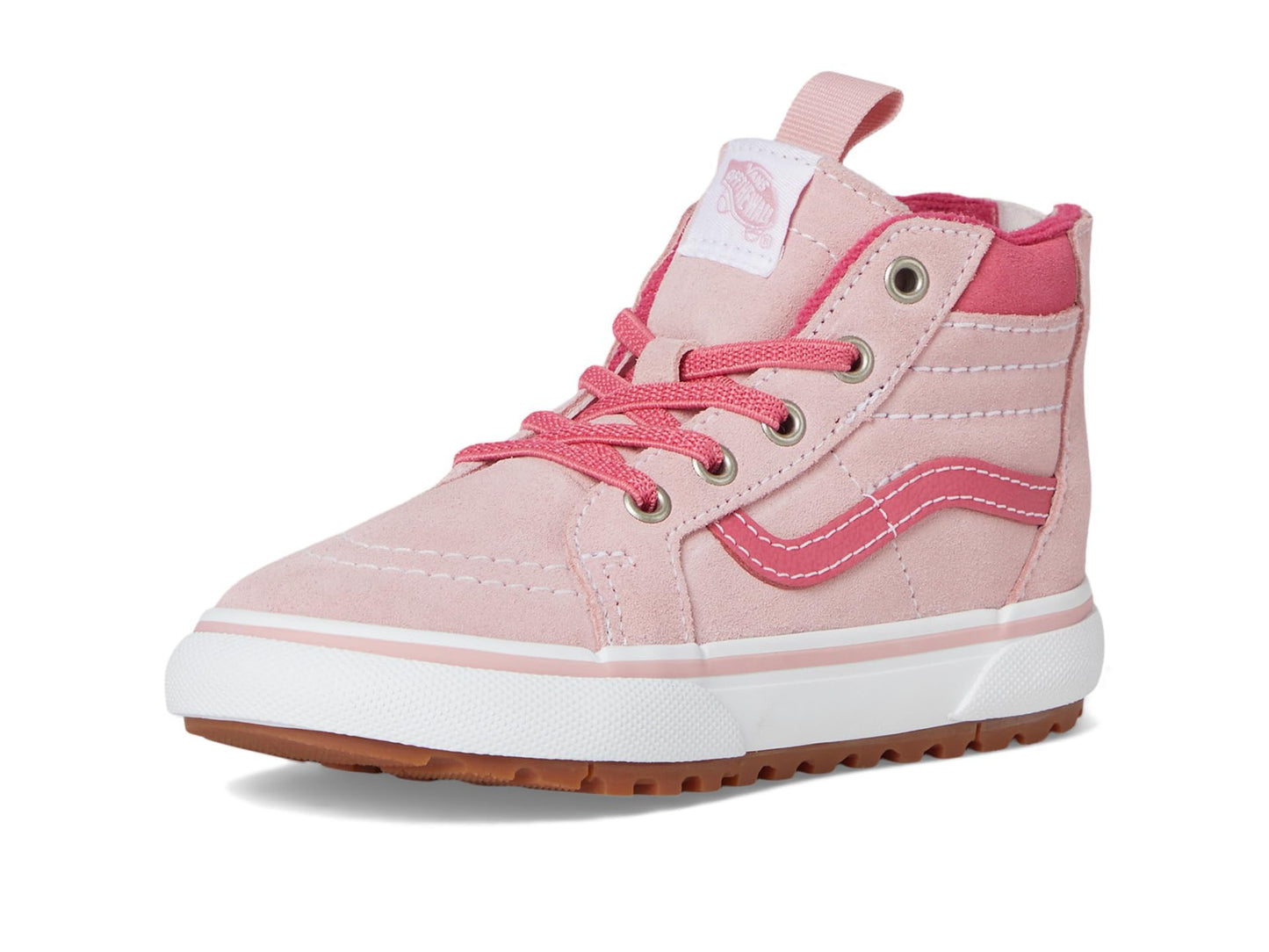 Vans Kids MTE SK8-Hi Zip (Infant/Toddler) Sneaker, Pink/Multi, 8 US Unisex
