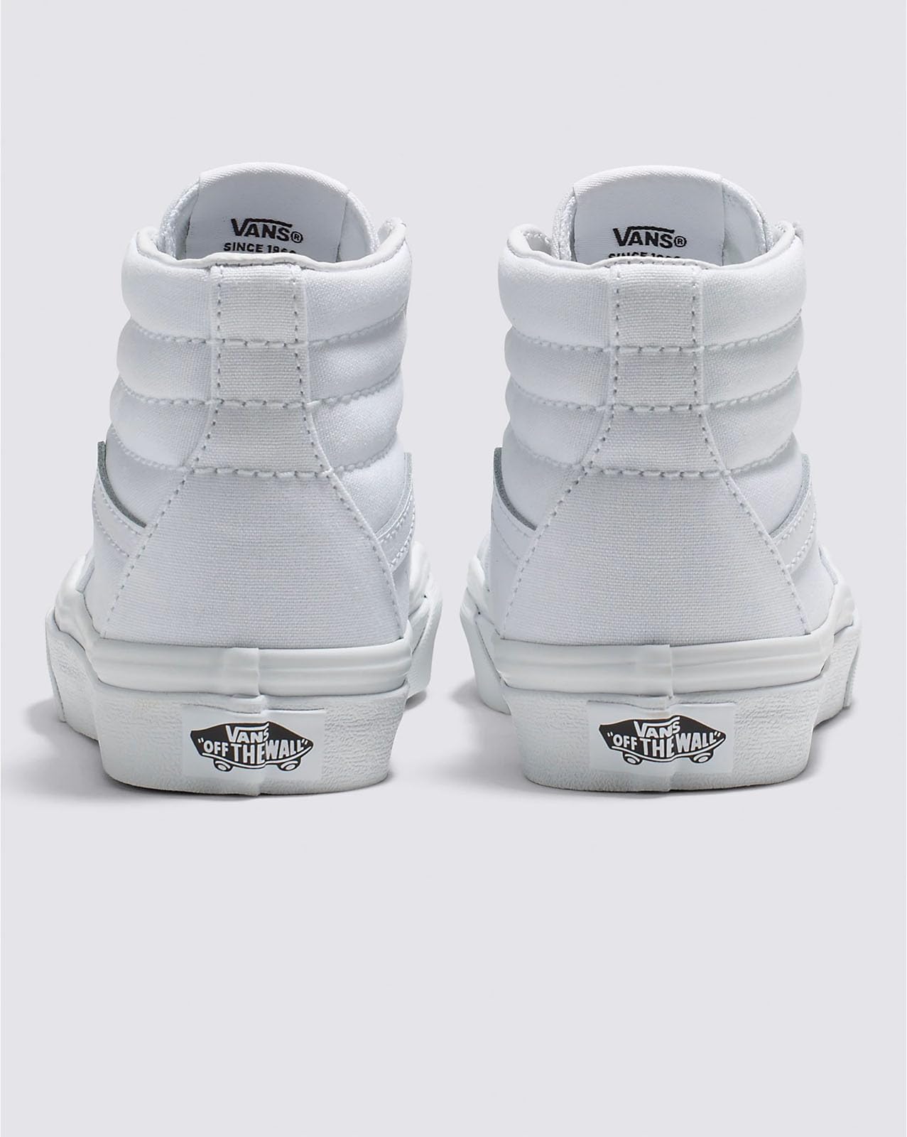 Vans Kids SK8-Hi (Little Kid) True White/True White 1.5 Little Kid M