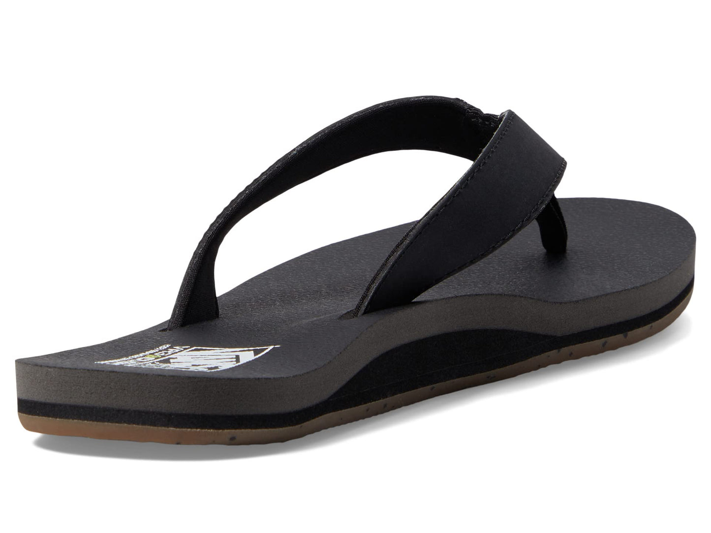 Vans Women's Soft Top VR3 Flip Flop, Black, Size 11