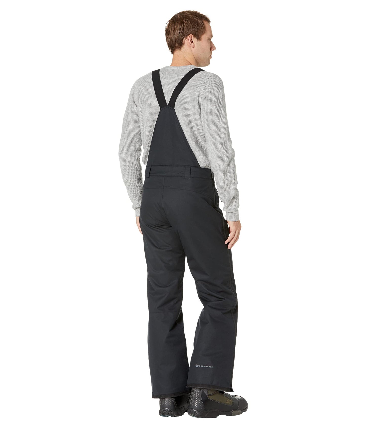 Obermeyer Axiom Full Zip Suspender Pants Black 3XL R