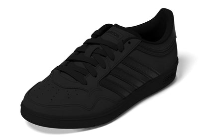 Adidas Unisex-Kid's Hoops 4.0, Black/Black/White, 3