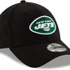 New Era NFL Team Classic 39THIRTY Stretch Flex Fit Hat Cap (as1, Alpha, m, l, New York Jets Black)