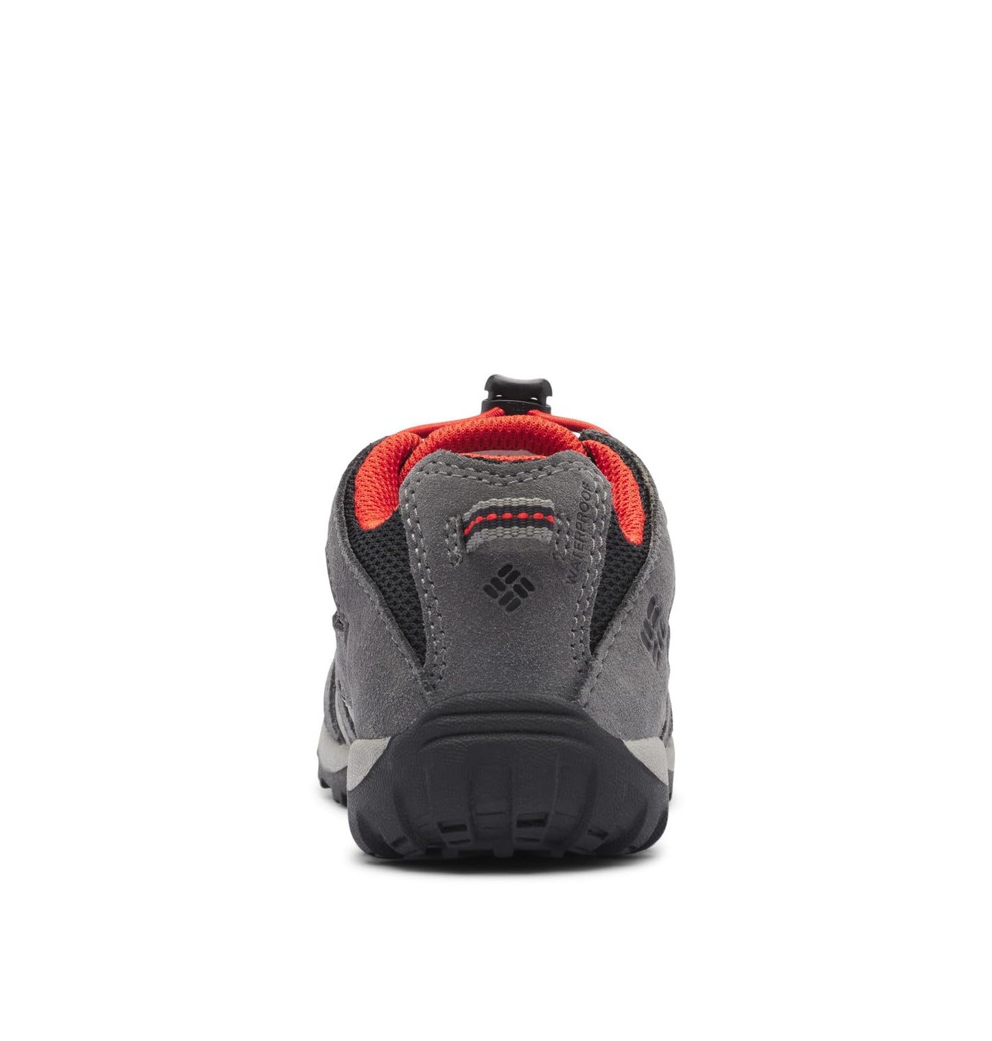Columbia Youth Redmond Waterproof, Black/Flame, 4