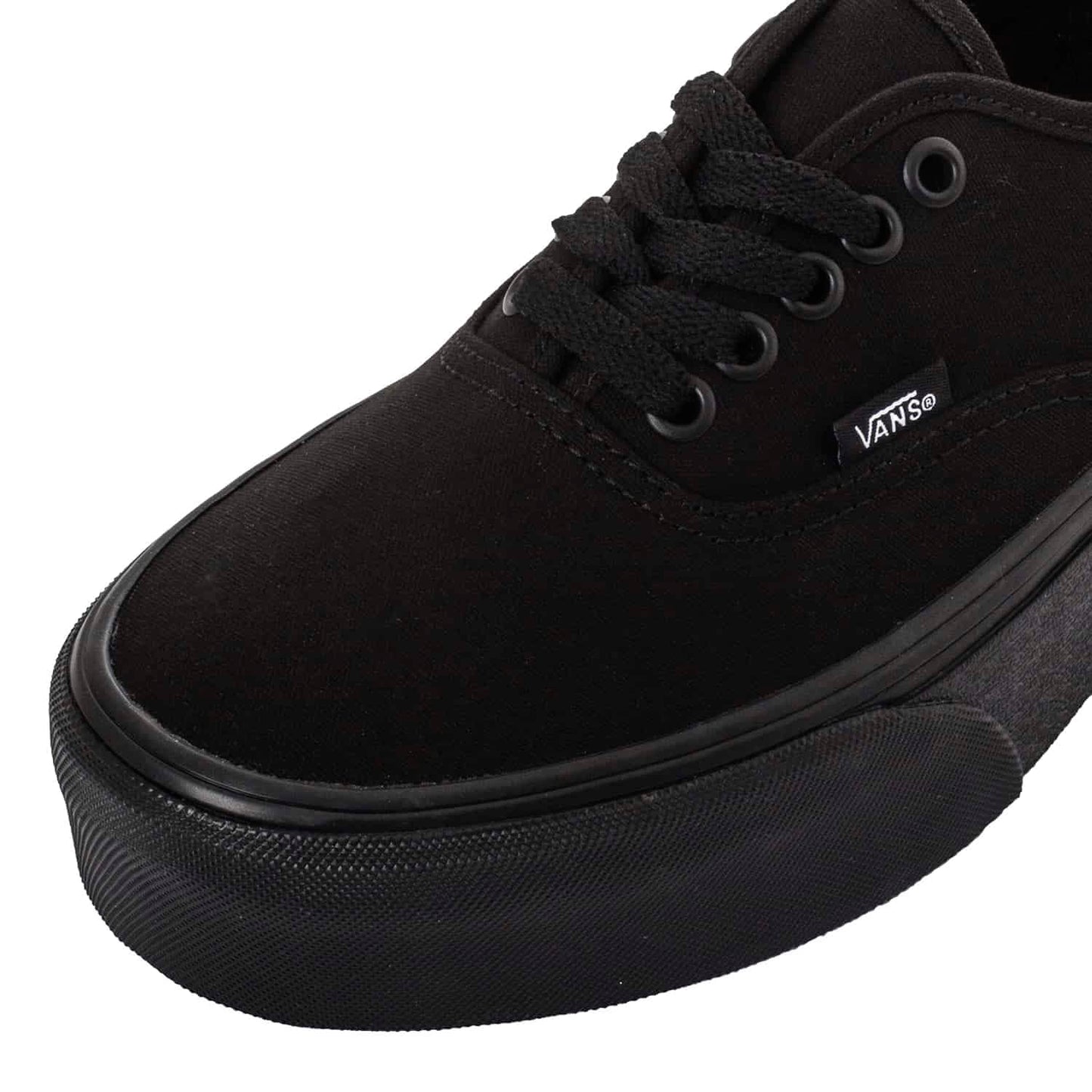 Vans - Unisex Authentic Stackform Shoes, Color Canvas Black/Black, Size: 4.5 M US Mens / 6 M US Womens