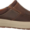 Skechers Men's Porter Vamen Slip-On Loafer, Brown, 8 M US