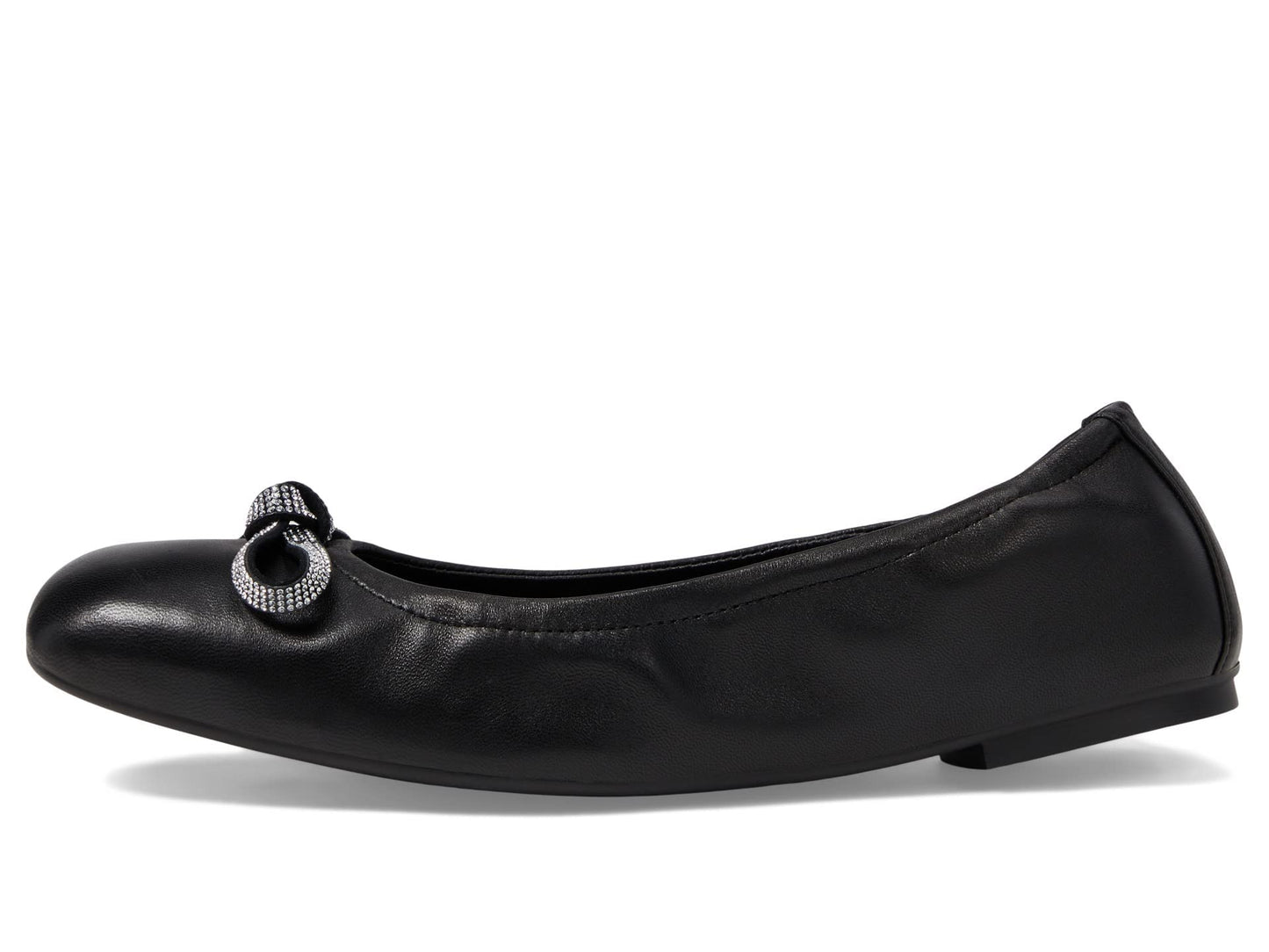 Stuart Weitzman Sw Bow Ballet Flat Black 8 B