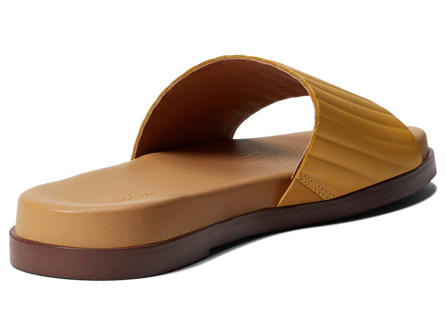 Madewell Palmer Slide: Puffy Edition Autumn Gold 7 M